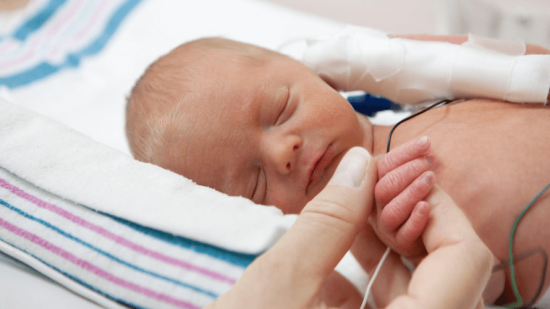 A casa con un bebé prematuro