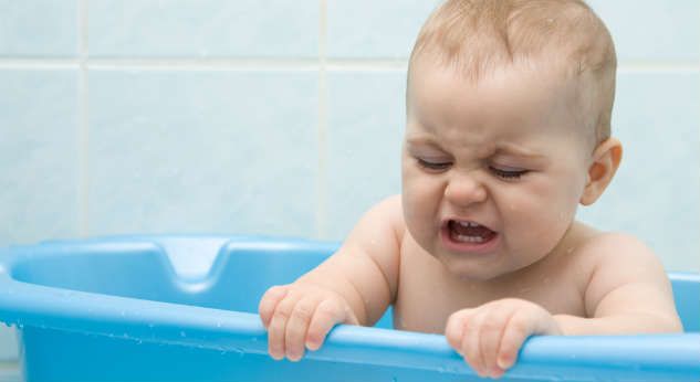 No le gusta el baño