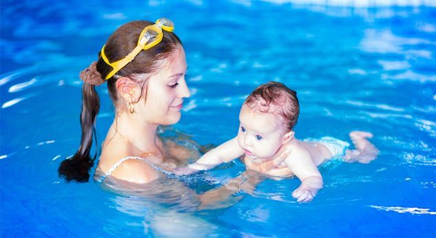 Natación para bebés