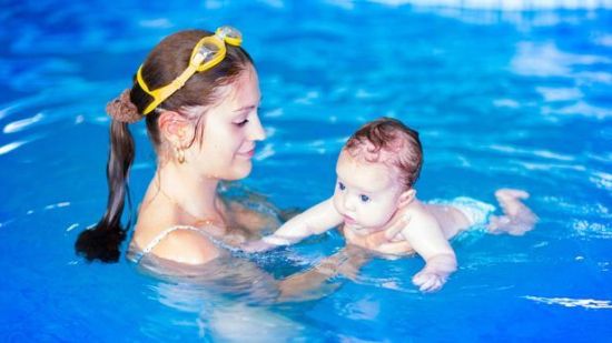 Natación para bebés