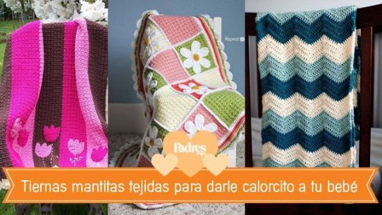 Mantitas tejidas para el bebé