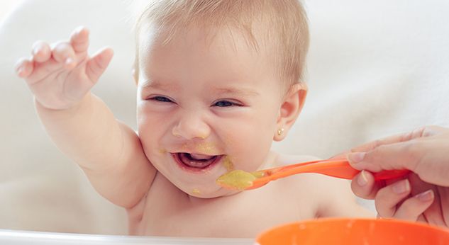 El bebé no quiere comer