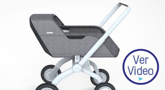 Disfruta los paseos con tu bebé con esta carrerola inteligente