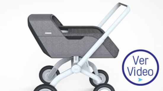 Disfruta los paseos con tu bebé con esta carrerola inteligente