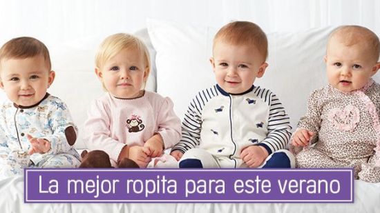 ¿Cómo vestir al bebé en verano?