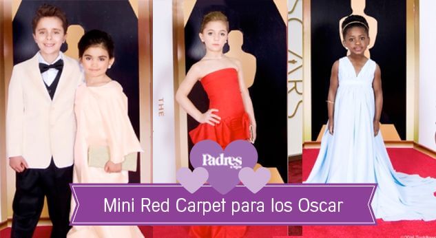 Premios Oscar | Looks de red carpet imitados por peques