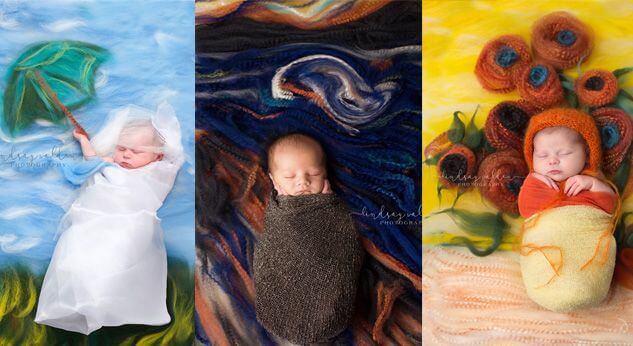 Bebés en pinturas famosas