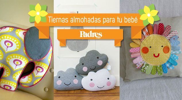 Almohadas decoradas para bebés