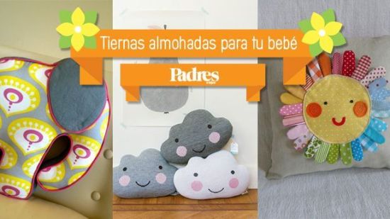 Almohadas decoradas para bebés