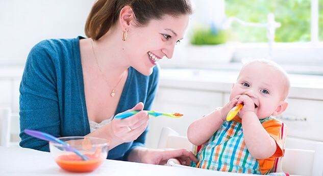 Alimentos sanos para tu bebé