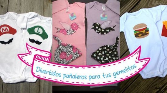 20 pañaleros para gemelos