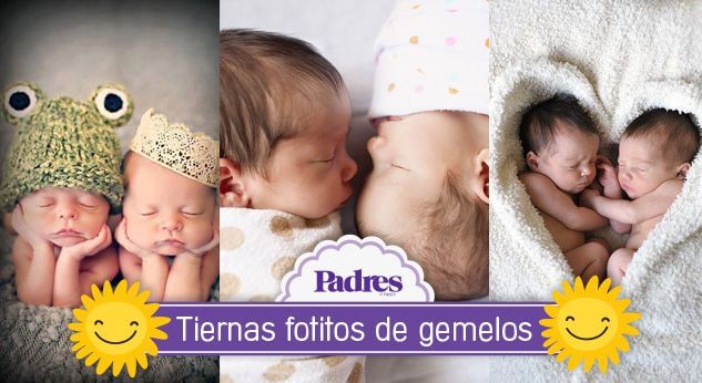 15 tiernas fotos de gemelos