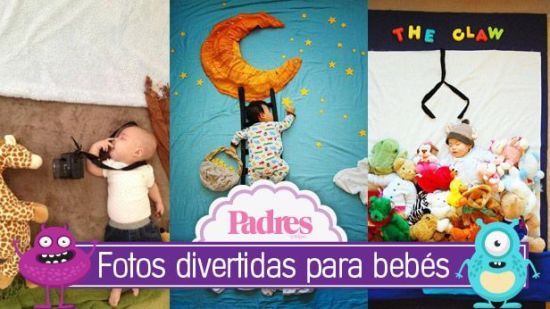 10 originales ideas para tomarle fotos a tu bebé