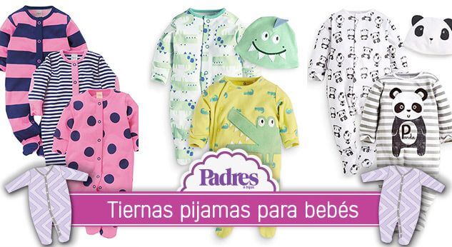 10 lindas pijamas para bebés