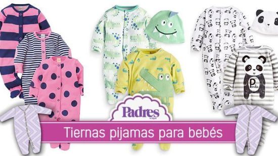 10 lindas pijamas para bebés