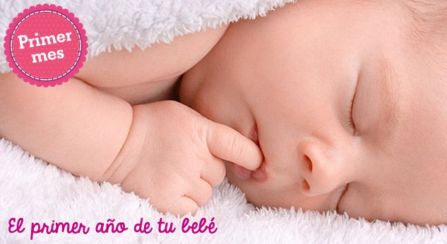 Sueño en el primer mes: Los primeros días aún tardará en dormir seguido