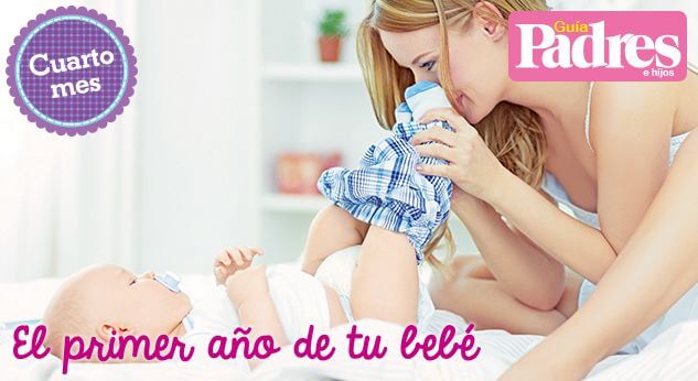 El cuarto mes del bebé: estimulación para satisfacer su deseo de aprendizaje