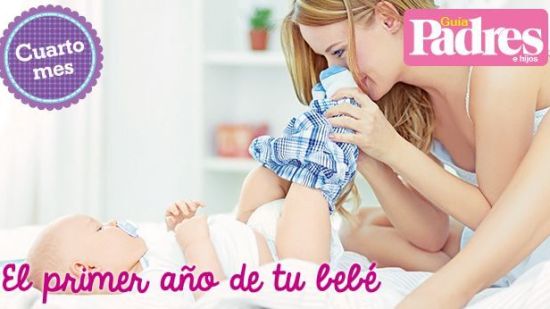 El cuarto mes del bebé: estimulación para satisfacer su deseo de aprendizaje