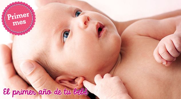 Primer mes: Cómo sujetar al bebé