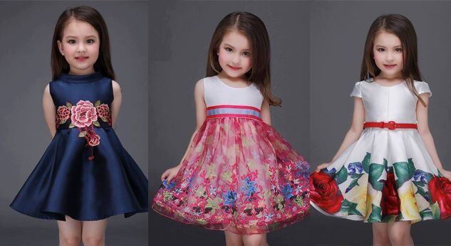 Vestidos florales para una princesa en primavera