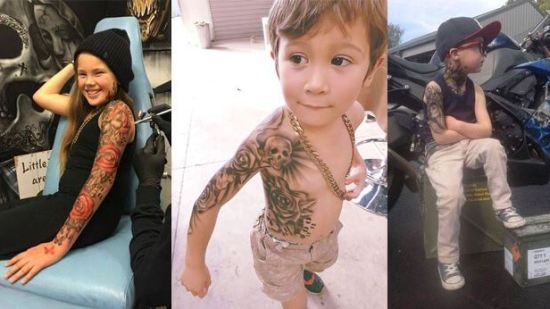 Tatuajes temporales para niños con una buena causa