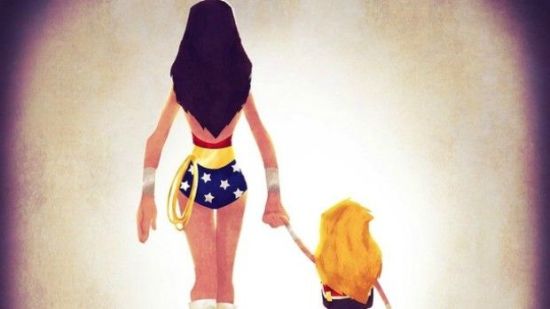 La increíble reacción que logró la Mujer Maravilla en los niños de un kinder