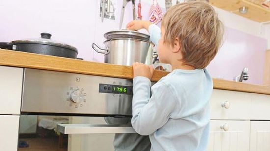 Quemaduras en niños durante el invierno
