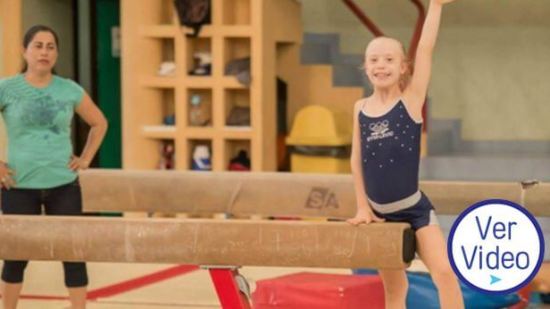 La pequeña gimnasta mexicana con Síndrome Down que está revolucionando el deporte