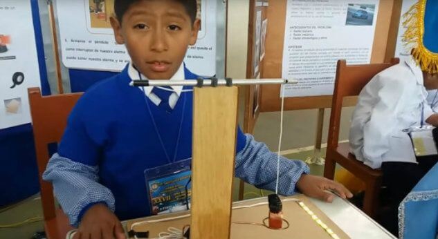 Este pequeño inventó un sensor para salvar vidas ante sismos