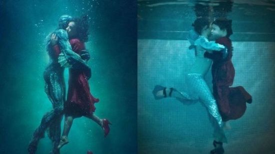 Niñas recrean los pósters de películas nominadas a los premios Oscar