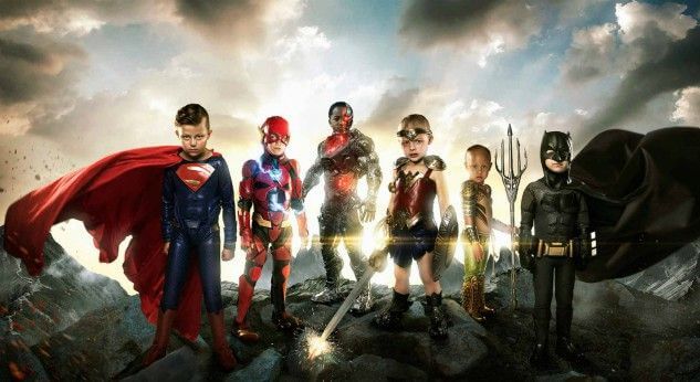 Fotógrafo convierte en superhéroes a niños enfermos