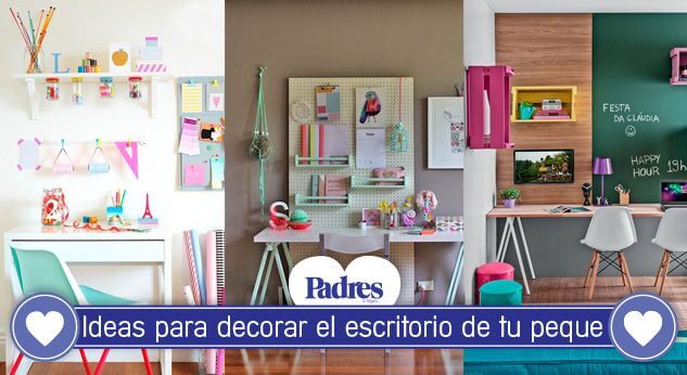 Ideas geniales para el escritorio de tu peque