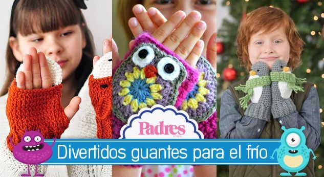 Divertidos guantes para niños