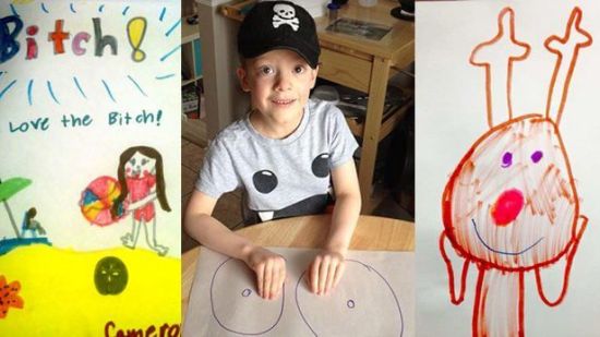 Dibujos de tus peques que quizá no pondrías en el refri