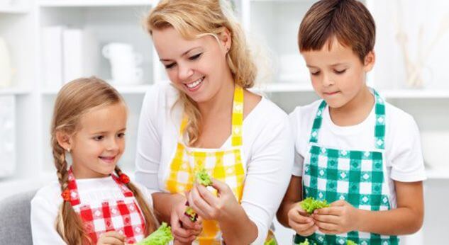 ¡Deja que tus peques cocinen contigo!