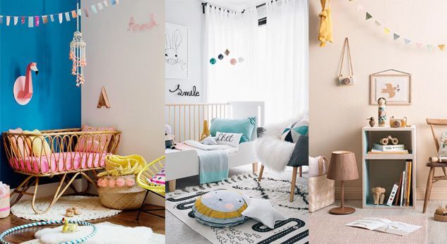 Decoración para el cuarto de una princesa