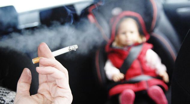 ¿Cómo daña el humo del cigarro a los niños?