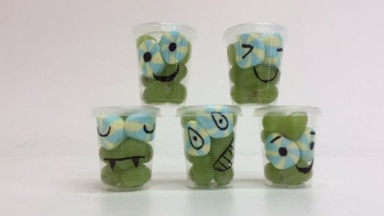Vasos-monstruo divertidos