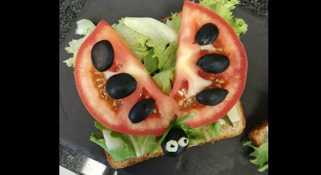 Una deliciosa catarina para tus peques