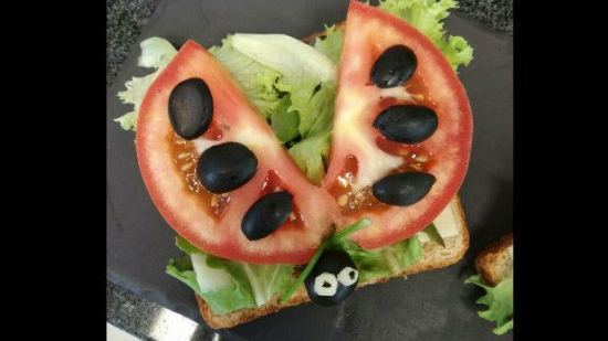 Una deliciosa catarina para tus peques