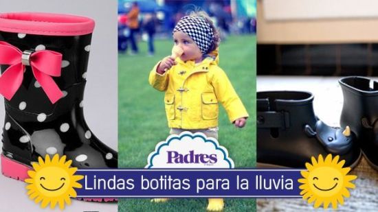 Botas de lluvia para niños