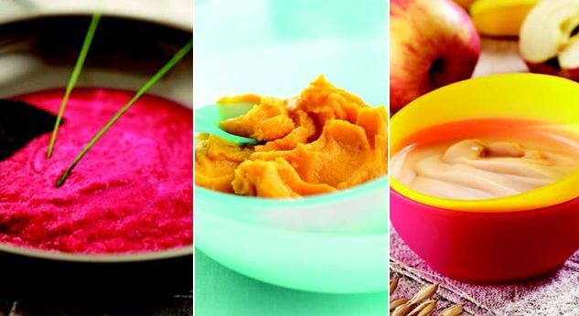 5 papillas para bebés