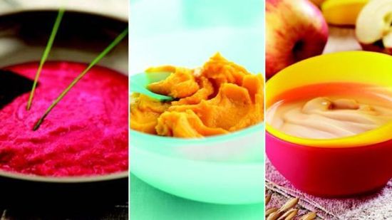 5 papillas para bebés