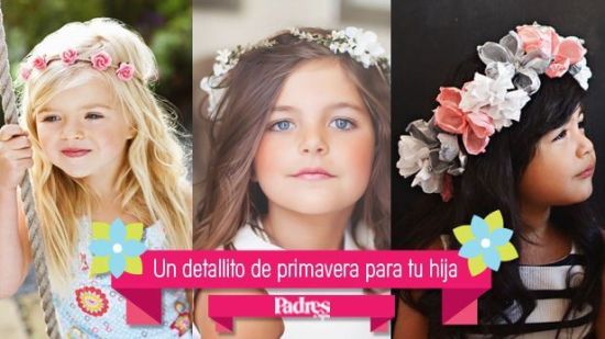20 diademas de flores para niñas
