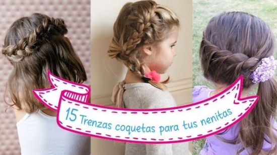 15 trenzas coquetas para tu nena
