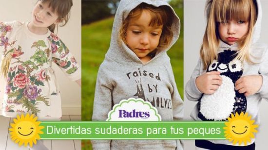 15 originales sudaderas para niños