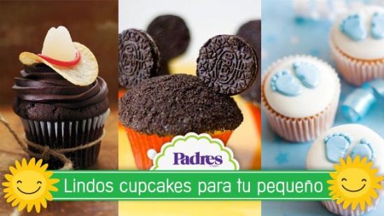 15 ideas de cupcakes para celebrar el cumple de tu nene