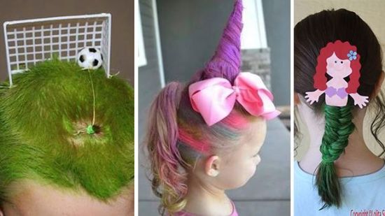 10 peinados locos para niños