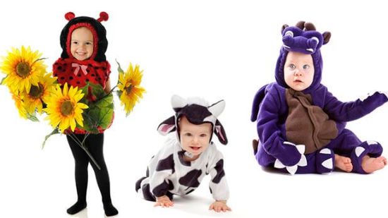 10 tiernos disfraces de primavera para niños