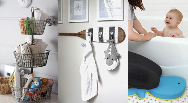 10 divertidos artículos de baño para bebés